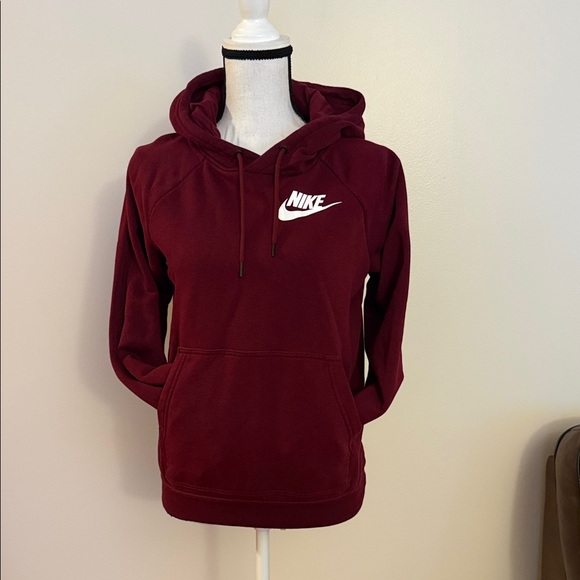 Nike Tops - Nike Maroon Hoodie